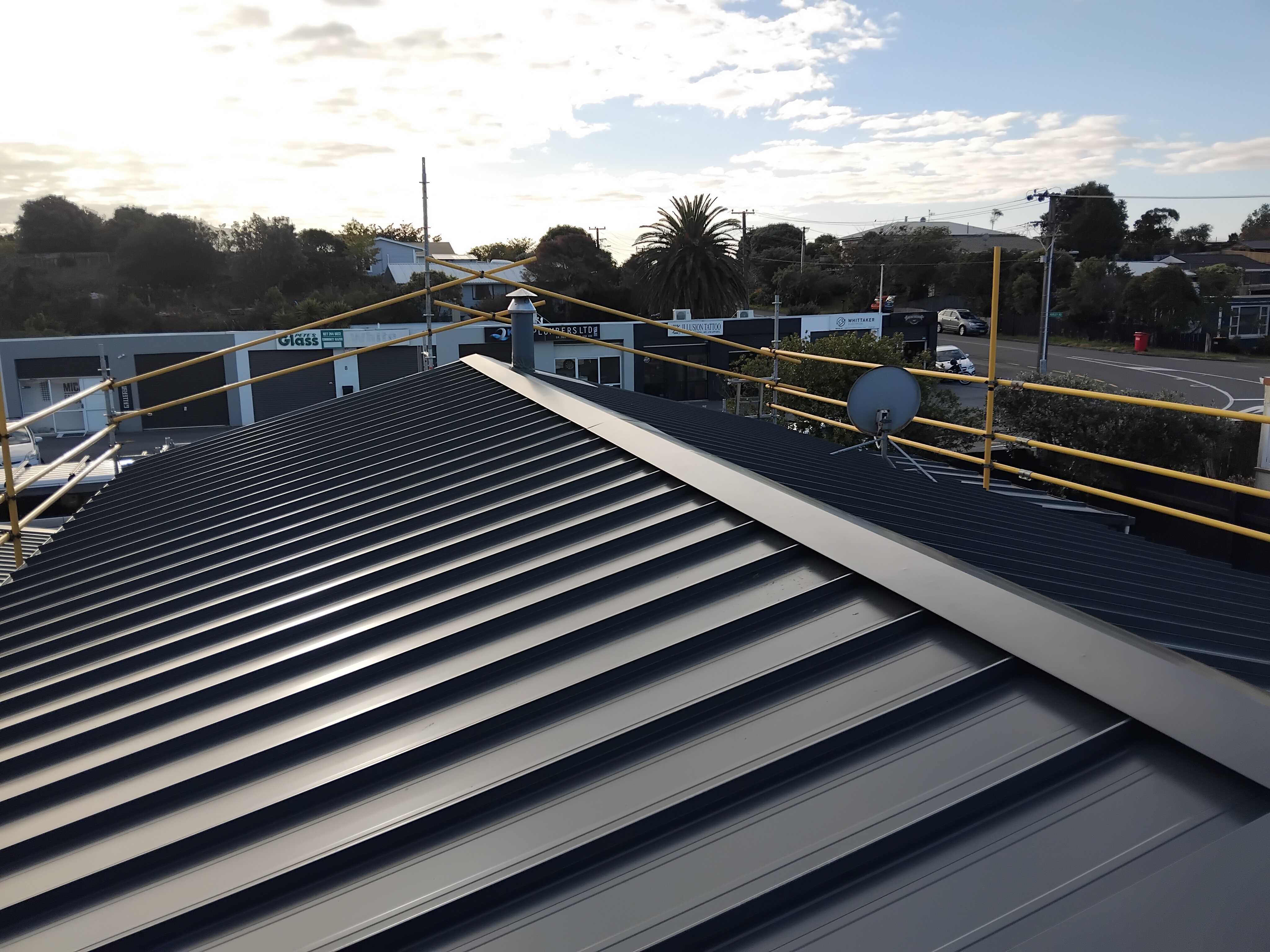 Bancroft Homes roofing project Wellington