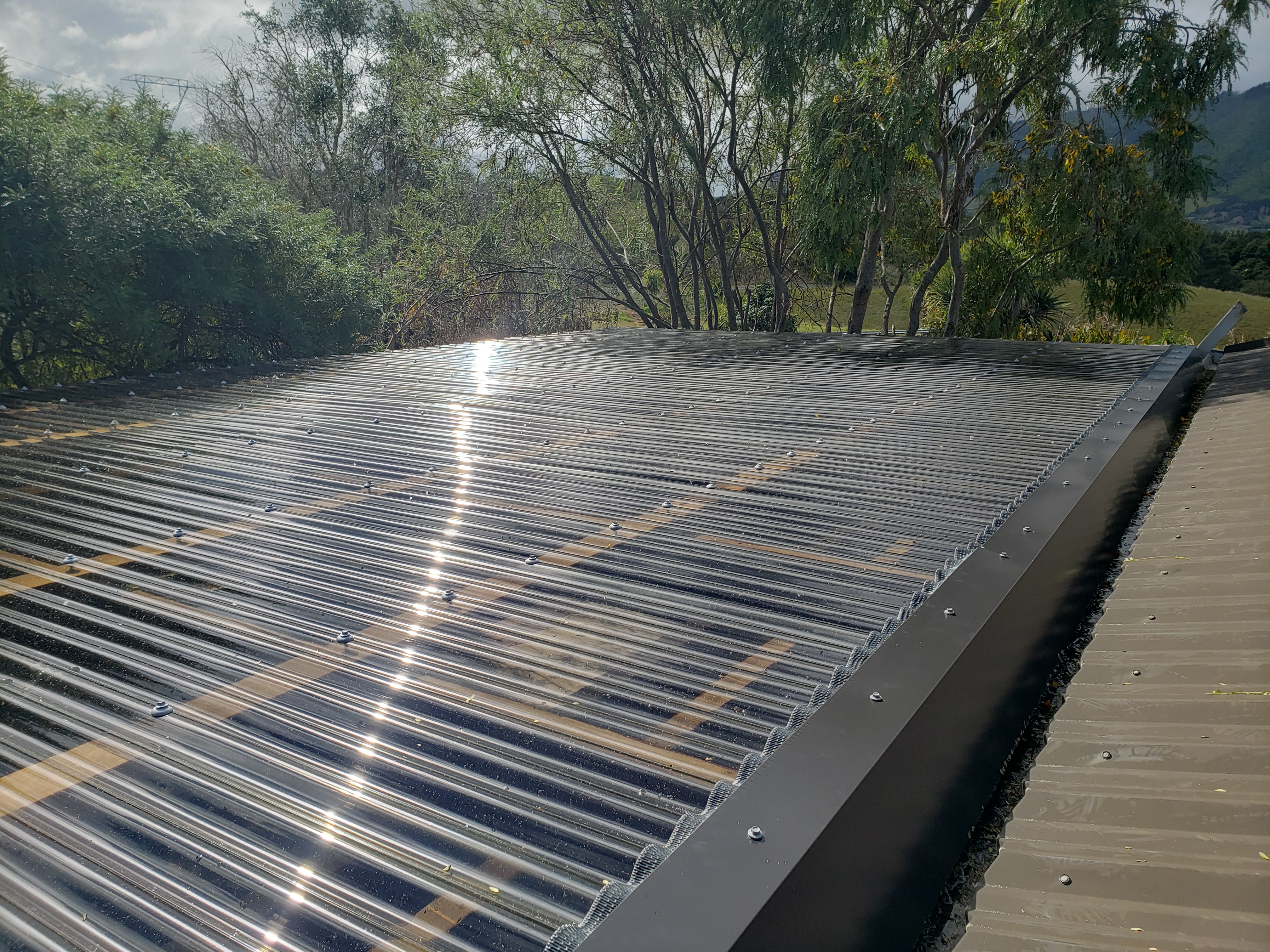 Profiled metal roofing Wellington