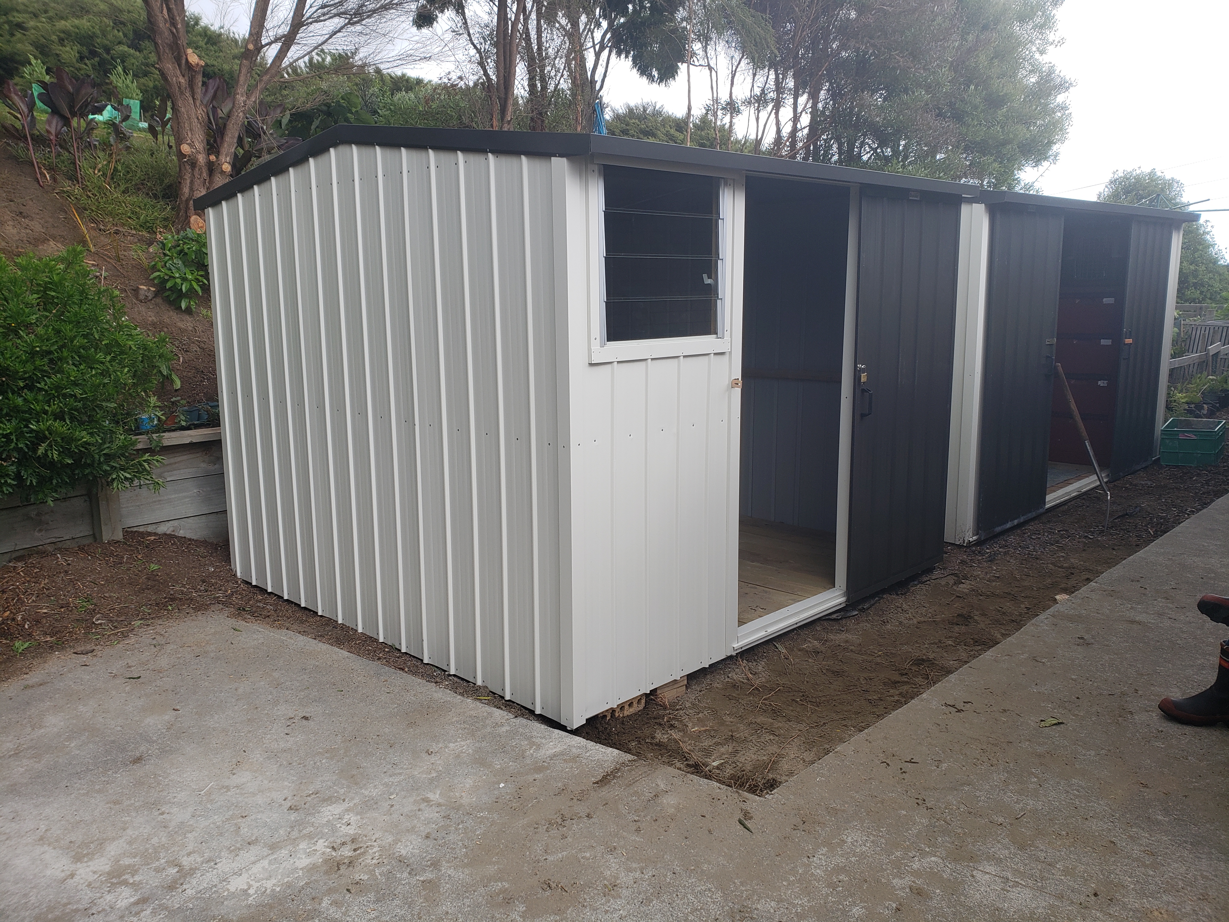 Completed exterior structure Wellington