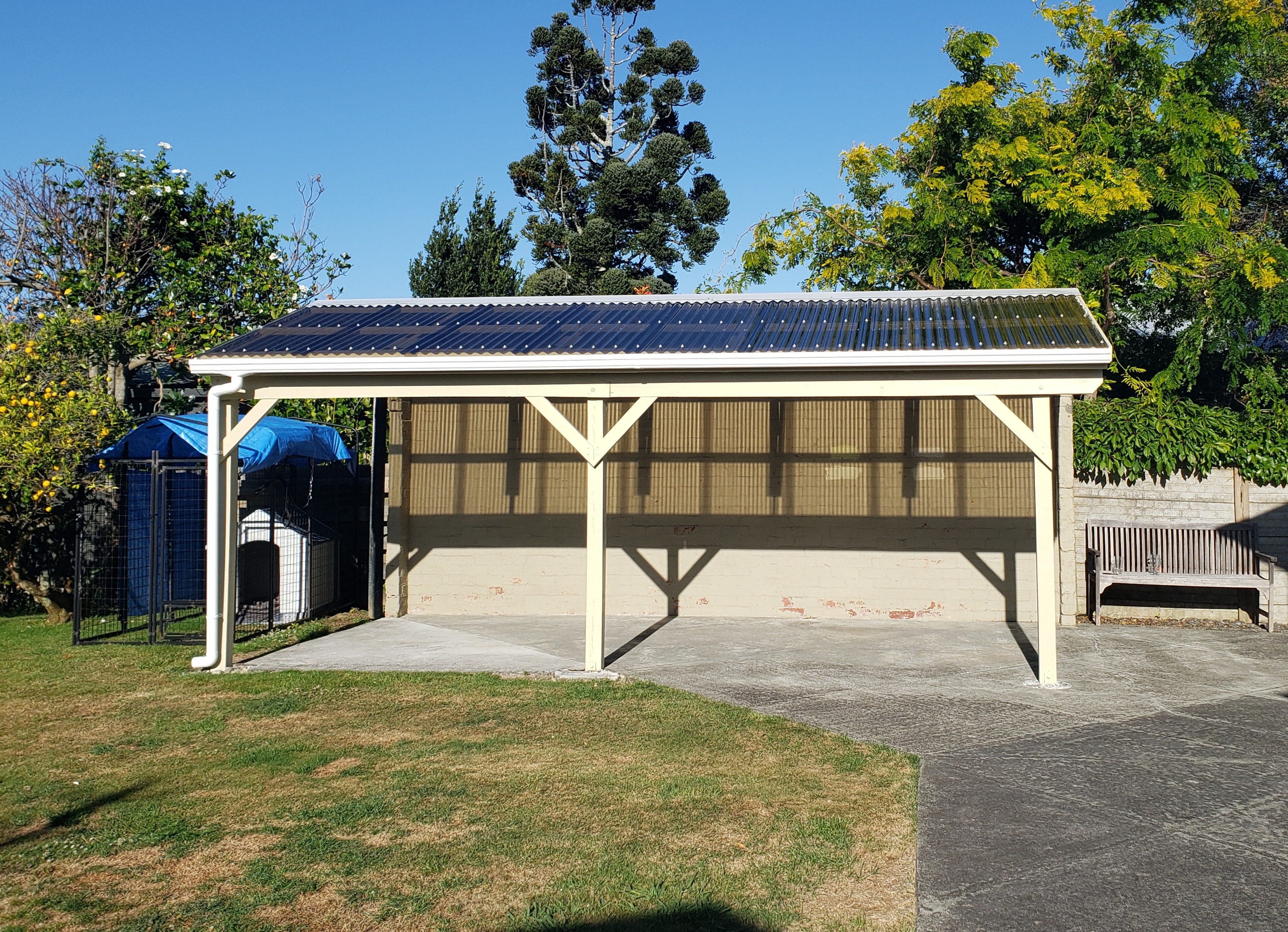 Outdoor living structure Wellington