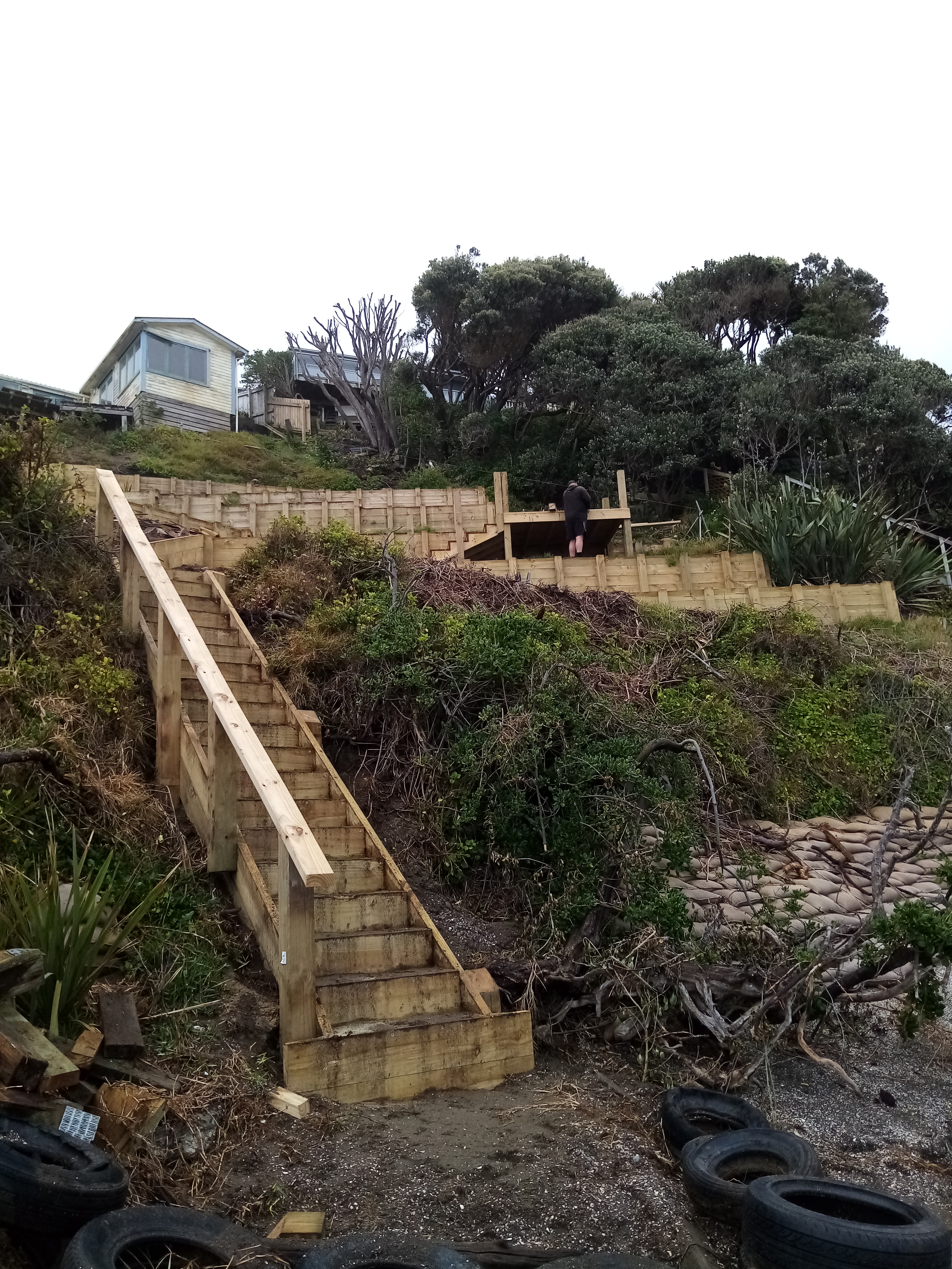 Landscaping completed Wellington