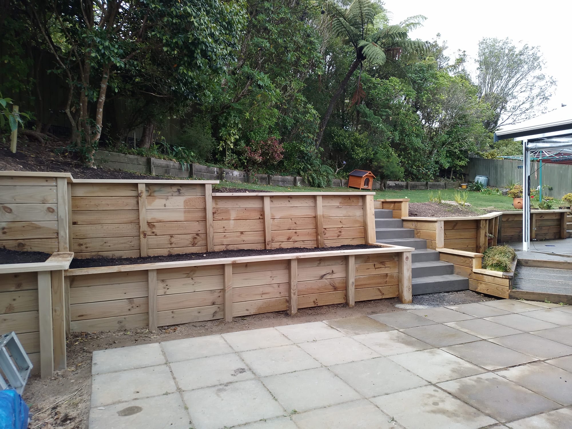 Landscaping project Wellington