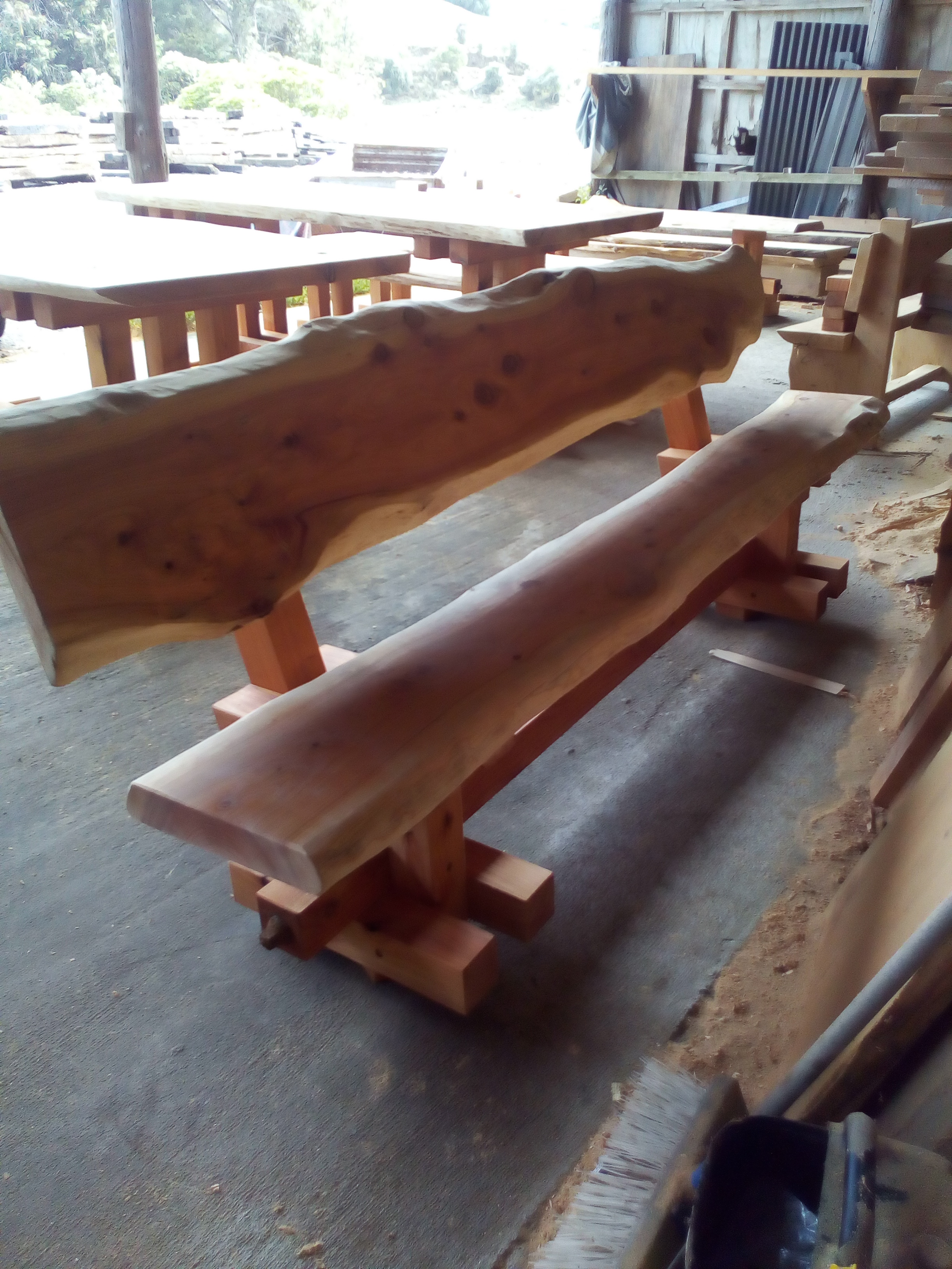 Timber outdoor set Wellington